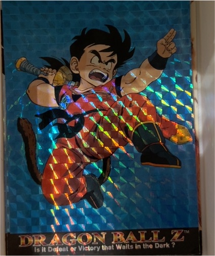 1996 Dragon Ball Z Amada Son Gohan #03 Prism — front