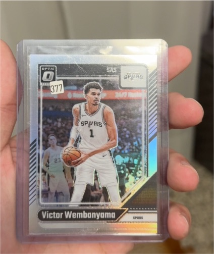 2024-25 Panini Donruss Optic #45 Victor Wembanyama — front