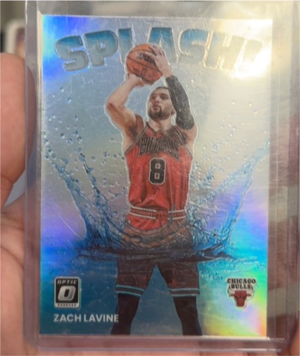 2022-23 Panini Donruss Optic #14 Zach LaVine Splash! — front