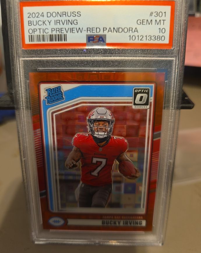 2024 Donruss Optic #301 Bucky Irving — front