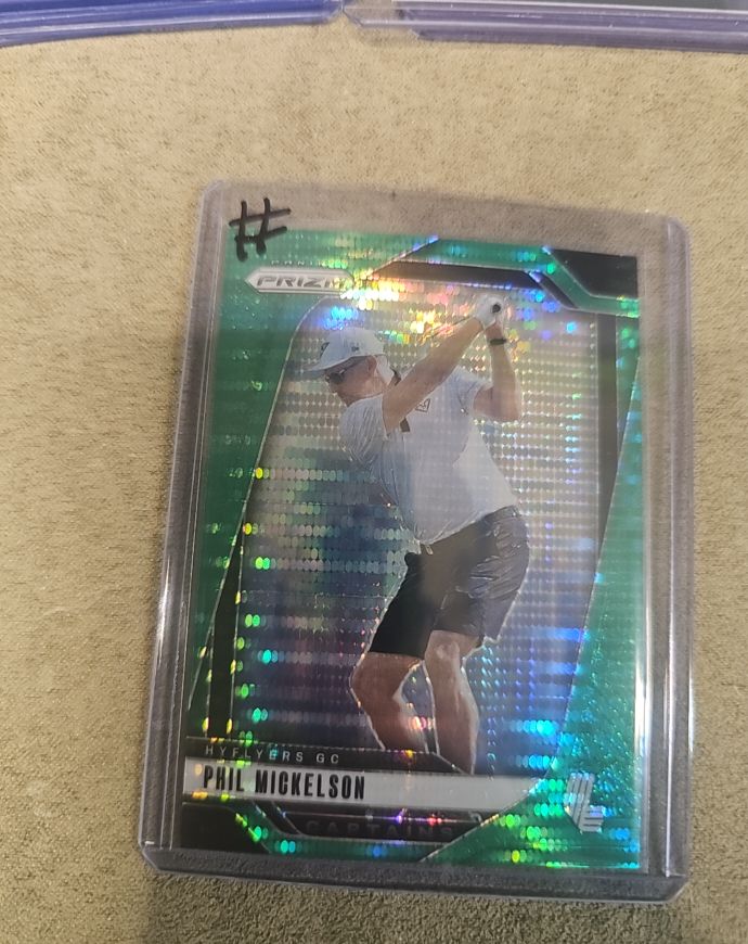 2025 Panini Prizm Liv Golf Phil Mickelson — front