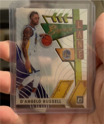 2019-20 Panini Donruss Optic #21 D'Angelo Russell Express Lane — front