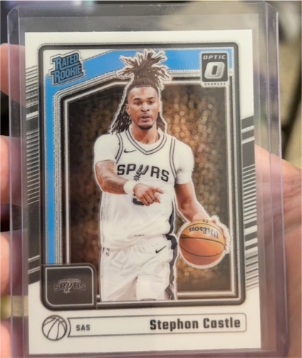 2024-25 Donruss Optic #254 Stephon Castle — front