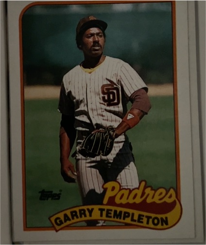 1989 Topps #121 Garry Templeton — front