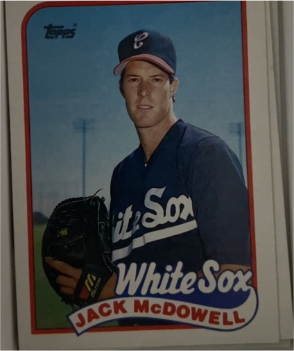 1989 Topps #486 Jack McDowell — front