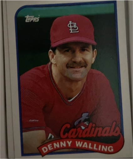 1989 Topps #196 Denny Walling — front