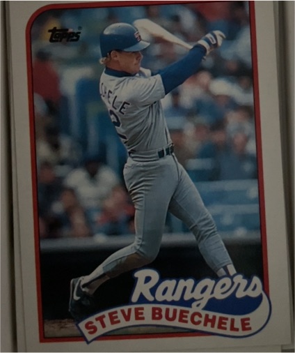 1989 Topps #732 Steve Buechele — front