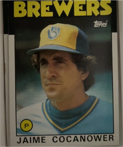 1986 Topps #277 Jaime Cocanower — front