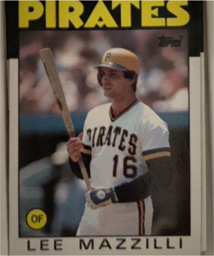 1986 Topps #578 Lee Mazzilli — front
