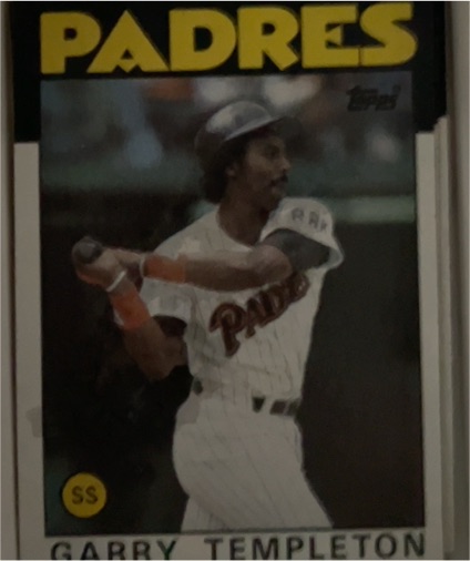 1986 Topps #90 Garry Templeton — front