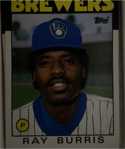 1986 Topps #106 Ray Burris — front