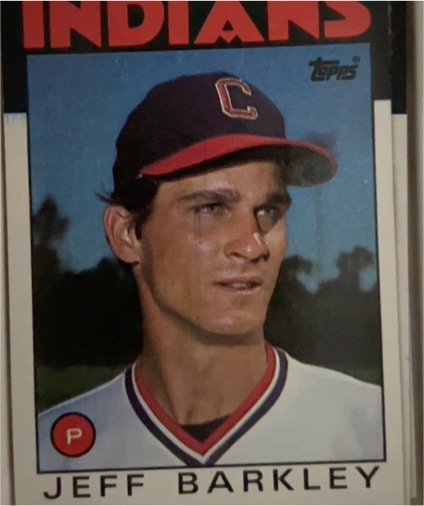 1986 Topps #567 Jeff Barkley — front