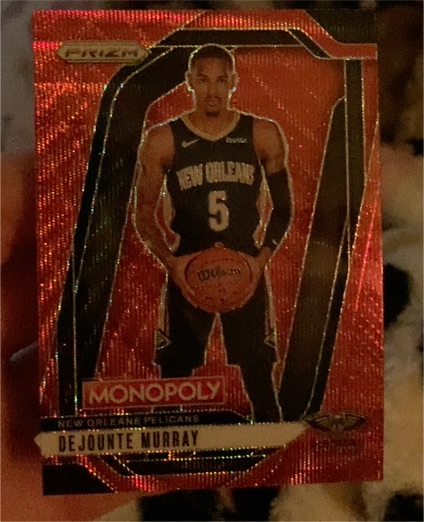 2024-25 Panini Prizm Monopoly #63 Dejounte Murray — front