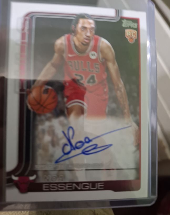 2025-26 Topps Noa Essengue Rookie Card #TFRR-NE — front