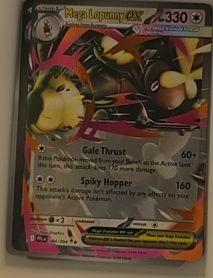 2020 Pokémon ME02: Phantasmal Flames #084 Mega Lopunny EX — front
