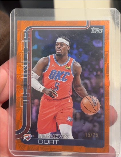 2025-26 Topps Basketball #117 Luguentz Dort — front