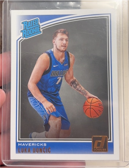 2018-19 Panini Donruss #177 Luka Dončić — front