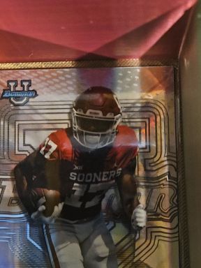 2022 Bowman's Best University #15 Jahmyr Gibbs — front
