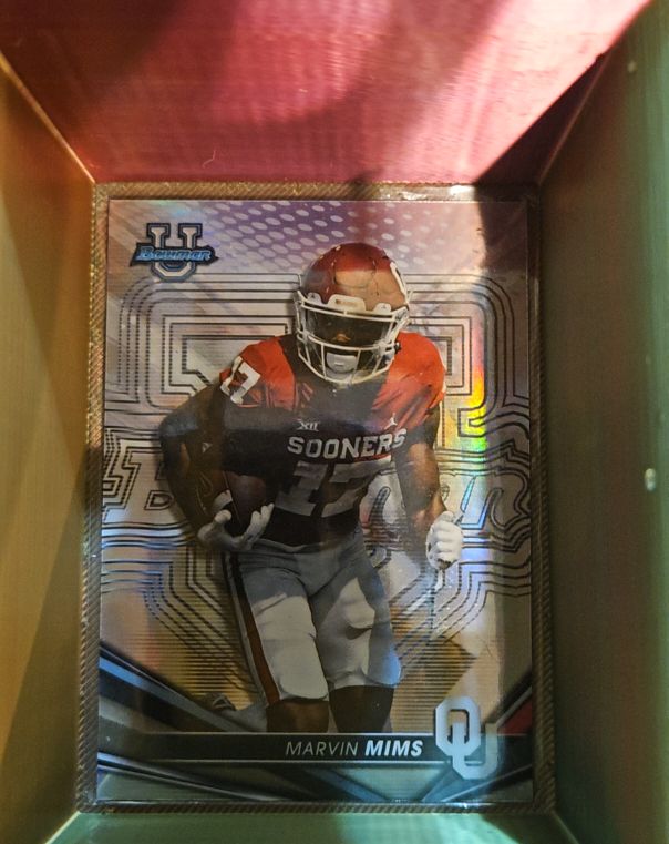 2022 Bowman's Best University #40 Marvin Mims — front