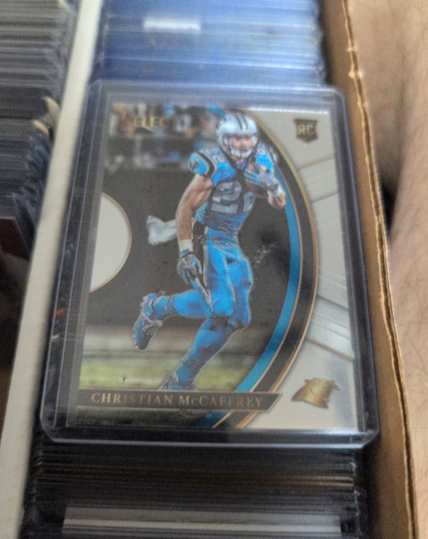 2017 Panini Select Concourse #74 Christian McCaffrey — front