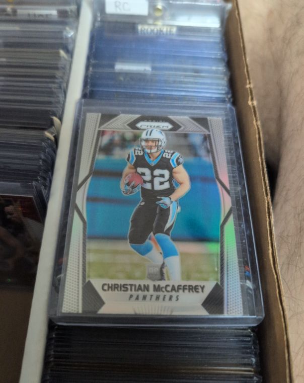 2017 Panini Prizm #249 Christian McCaffrey — front