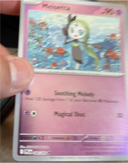 2025 Pokémon ME02 #40 Meloetta Phantasmal Flames — front