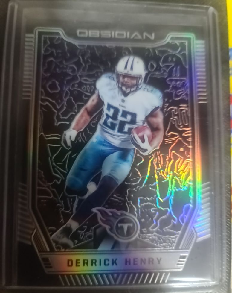 2018 Panini Obsidian #22 Derrick Henry — front