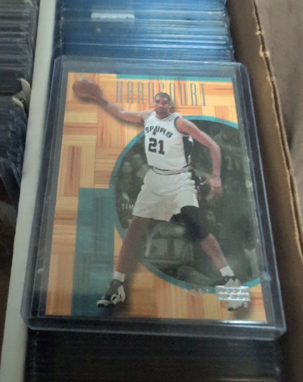 2000-01 Upper Deck Hardcourt #48 Tim Duncan — front