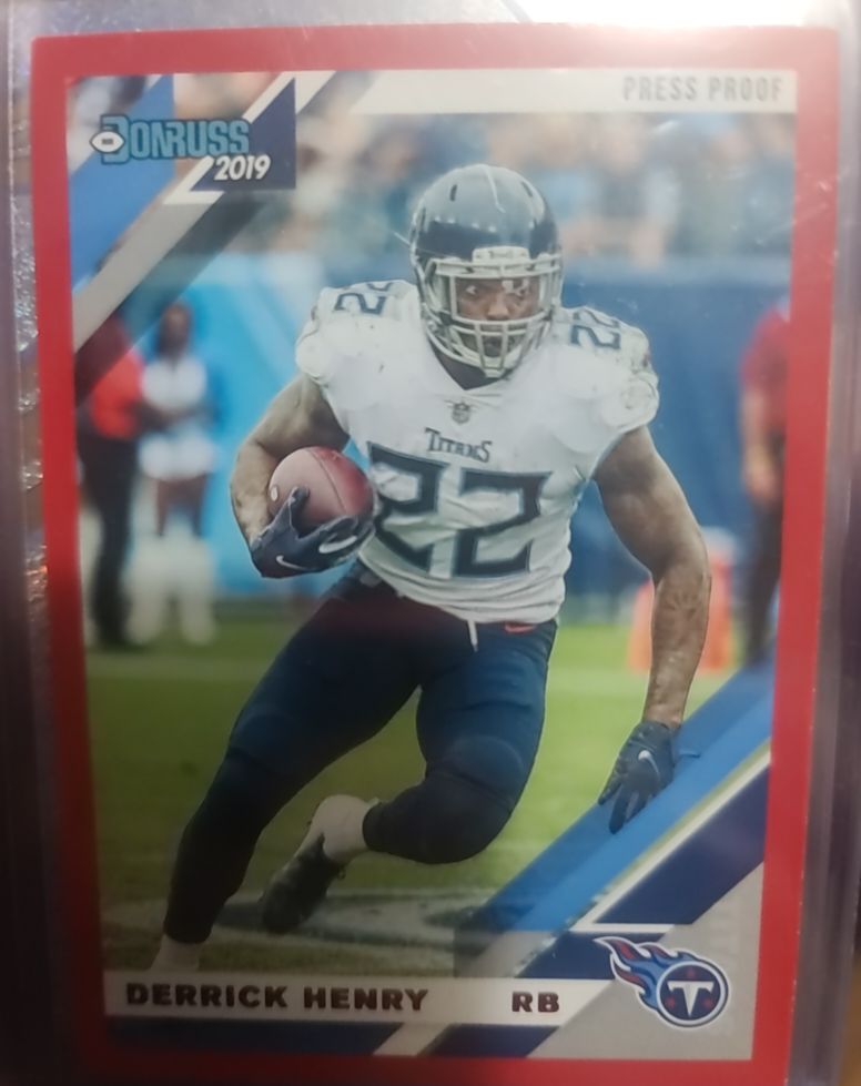 2019 Donruss #244 Derrick Henry — front