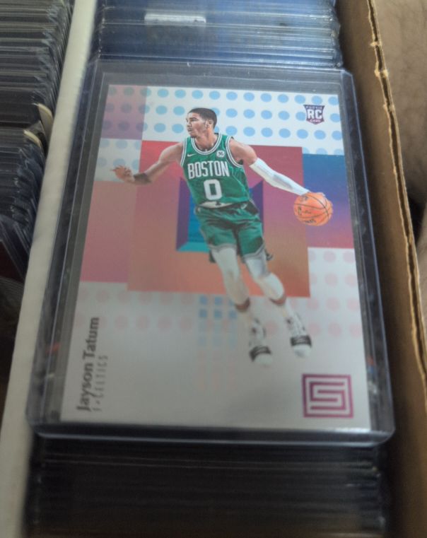 2017-18 Panini Status #128 Jayson Tatum — front