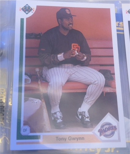 1991 Upper Deck #255 Tony Gwynn — front