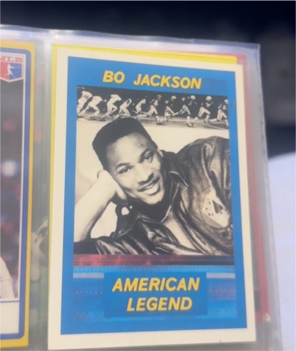 1991 American Legend Bo Jackson #American Legend — front