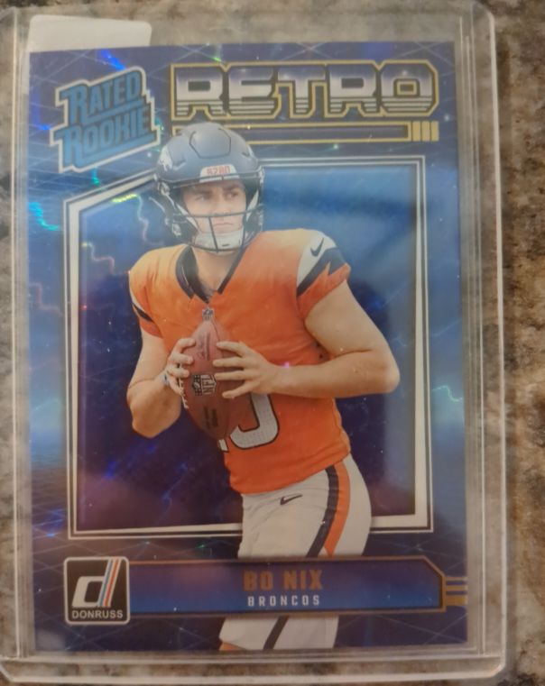 2024 Panini Donruss #19 Bo Nix — front