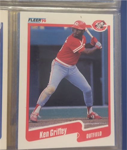 1990 Fleer #420 Ken Griffey Sr. — front