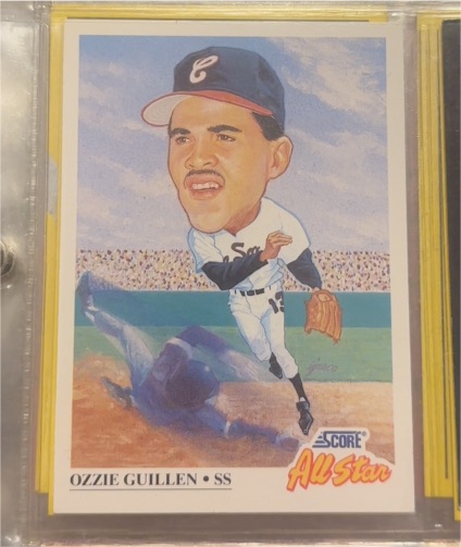 1991 Score #394 Ozzie Guillen — front