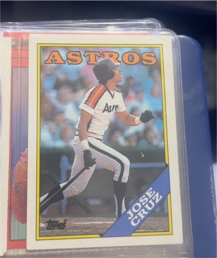1988 Topps #278 Jose Cruz — front