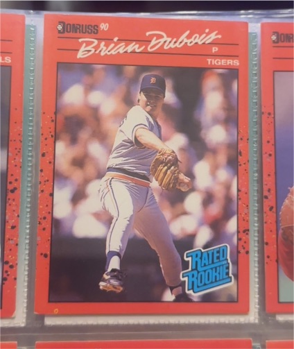 1990 Donruss #38 Brian Dubois — front