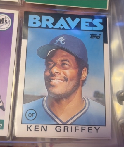 1986 Topps Traded #41T Ken Griffey Sr. — front