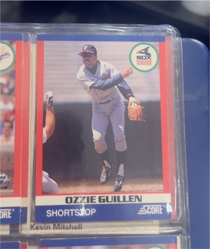 1991 Score 100 Superstars #15 Ozzie Guillen — front