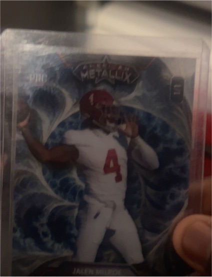 2023 Wild Card American Metallix #WMP-JM Jalen Milroe — front