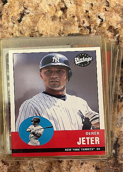 2001 Upper Deck Vintage #153 Derek Jeter — front