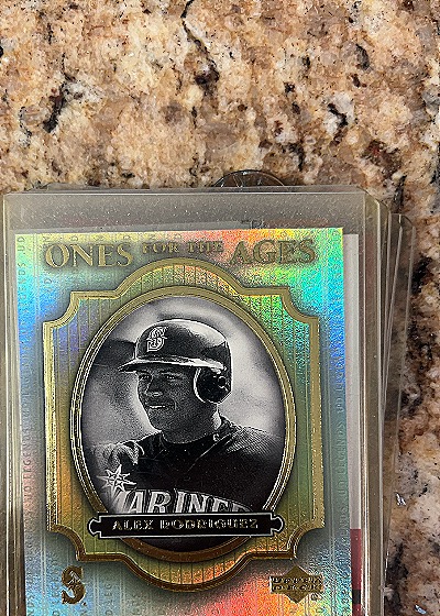 2000 Upper Deck Legends Ones for the Ages #O6 Alex Rodriguez — front