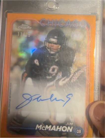 2024 Topps Chrome #11/25 Jim McMahon — front