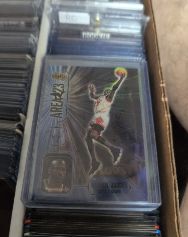 1998 Upper Deck Ionix #A6 Michael Jordan Area 23 — front