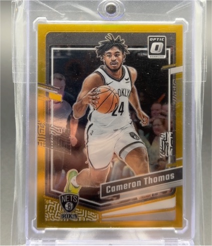 2023-24 Panini Donruss Optic #9 Cameron Thomas — front