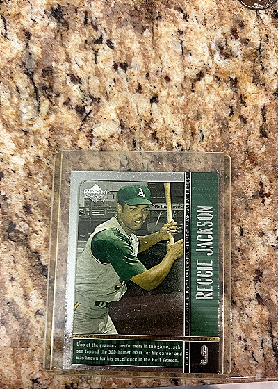 2000 Upper Deck Legends #6 Reggie Jackson — front