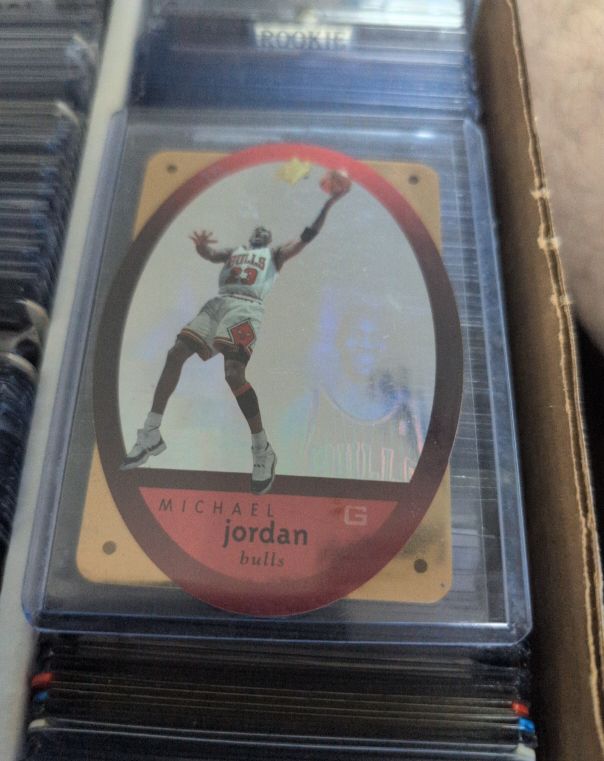 1996 Upper Deck SPx Gold #8 Michael Jordan — front