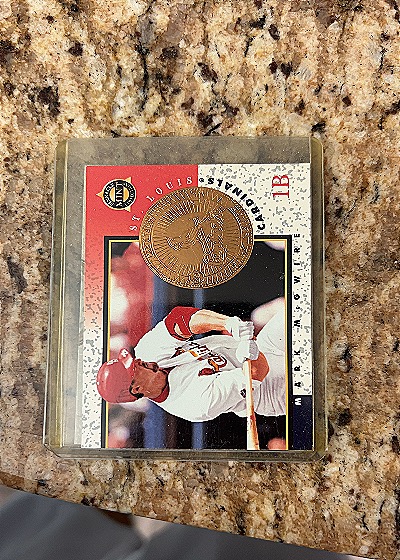 1998 Pinnacle Mint Collection Bronze #14 Mark McGwire — front
