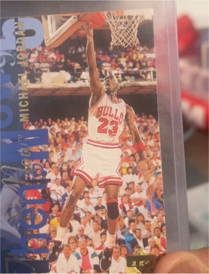 1995 Upper Deck Then & Now #359 Michael Jordan — front