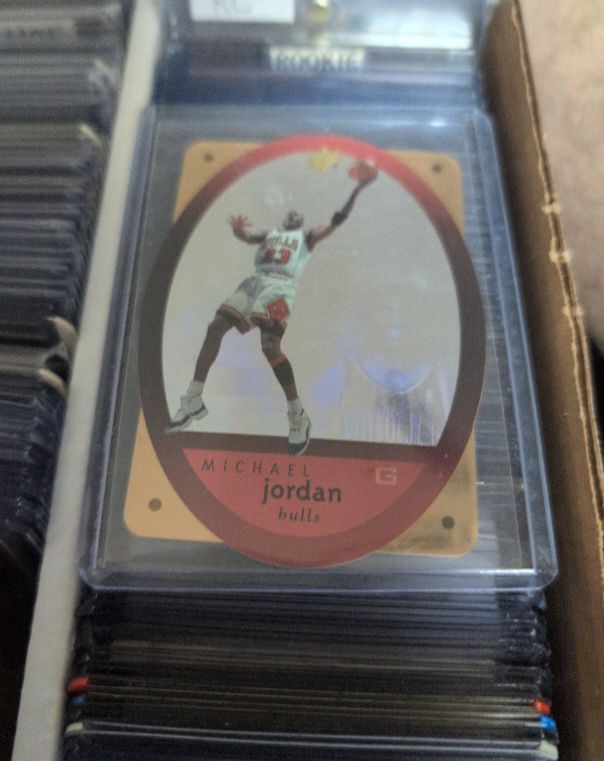 1996 Upper Deck SPx #8 Michael Jordan — front